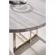 Wish You Were Here Sandstone and Whisper of Gold 60" Round Dining Table