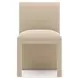 Precipice Oatmeal Upholstered Dining Chair