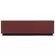 Cocktail Couture Rouge Red Gloss and Black Rectangular Cocktail Table