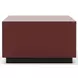 Cocktail Couture Rouge Red Gloss and Black Rectangular Occasional Table Set