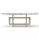 Wish You Were Here Sandstone and Whisper of Gold 48" Round Cocktail Table