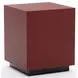 Cocktail Couture Rouge Red Gloss and Black Rectangular Occasional Table Set