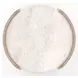Fleur Porcini and Travertine Round Side Table