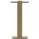 Counter Balance Brushed Gold and Smoked Bronze Glass Top Occasional Table Set