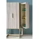 Wish You Were Here Sandstone and Whisper of Gold 2 Door Bar Cabinet