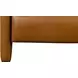 Clair Pretty G Yellow Brown Leather Push Thru The Arms Recliner