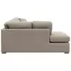 Clara Gray 112" Slim Arm Sleeper Queen LAF Sectional