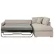 Clara Gray 112" Slim Arm Sleeper Queen RAF Sectional