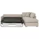 Clara Gray 112" Slim Arm Sleeper Queen RAF Sectional