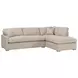 Clara Gray 112" Slim Arm Sleeper Queen RAF Sectional