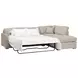 Clara Gray 112" Slim Arm Sleeper Queen RAF Sectional