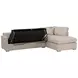 Clara Gray 112" Slim Arm Sleeper Queen RAF Sectional