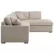 Clara Gray 112" Slim Arm Sleeper Queen RAF Sectional