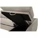 Clara Gray 112" Slim Arm Sleeper Queen RAF Sectional