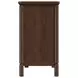 Verge Handcrafted Walnut and Cream Upholstered Panel Bedroom Set