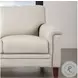 Wendover Vanilla Top Grain Leather Loveseat