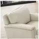 Wendover Vanilla Leather Upholstered Accent Chair