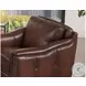 Bexley Caramel Top Grain Leather Chair