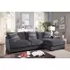 Kaylee Black 147" RAF Modular Sectional