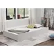 Lycorida Gray Full Bed with Trundle