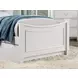 Lycoris White Youth Poster Bedroom Set with Trundle