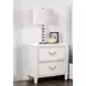 Lycoris White Youth Poster Bedroom Set with Trundle