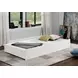 Lycoris White Youth Poster Bedroom Set with Trundle