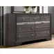 Chrissy Gray Panel Bedroom Set