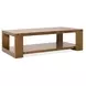 Melange Rich Golden Brown Occasional Table Set