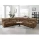Apostolos Brown Power Reclining Sectional
