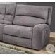 Apostolos Light Gray Power Reclining Sectional