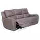 Demetrius Brown 90" Power Reclining Sofa with USB Charging