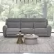 Antonius Gray 87" Manual Reclining Sofa