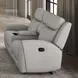 Jacobus Light Gray Manual Reclining Living Room Set