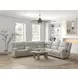 Giraldus Beige 128" Motion Sectional