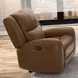 Leolinus Brown 43" Manual Recliner