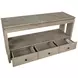 Conrad Stone Harbor Gray Rectangular Sofa Table