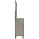 Lennox Gray Square Dresser Mirror