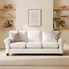 Collins Glacier Performance Fabric 86" Air Mattress Queen Sleeper Sofa