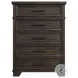 Canyon Ridge Charcoal Storage Panel Bedroom Set