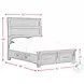 Canyon Ridge Charcoal Queen Storage Panel Bed