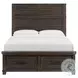 Canyon Ridge Charcoal Queen Storage Panel Bed