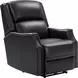 Conrad Shoreham Blue Leather Triple Power Recliner with USB Charging