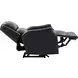Conrad Shoreham Blue Leather Triple Power Recliner with USB Charging