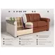 Halwyn Vanilla Leather Living Room Set