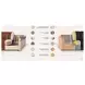 Halwyn Vanilla Leather Living Room Set