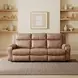 Contour Cocoa 83" Zero Gravity Power Reclining Sofa with Power Headrest and USB Charging