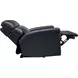 Corbyn Shoreham Blue Leather Power Recliner with Power Headrest and USB Charging