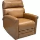 Corbyn Elwood Saddle Leather Power Recliner with Power Headrest and USB Charging