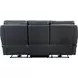 Corry Pretty G Dark Blue Leather 87" Power Reclining Sofa with Power Lumbar and USB Charging